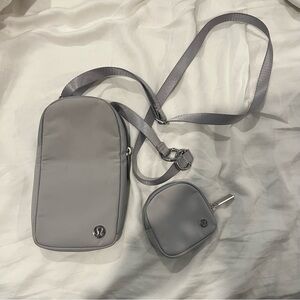 Lululemon small cross body bag with coin purse